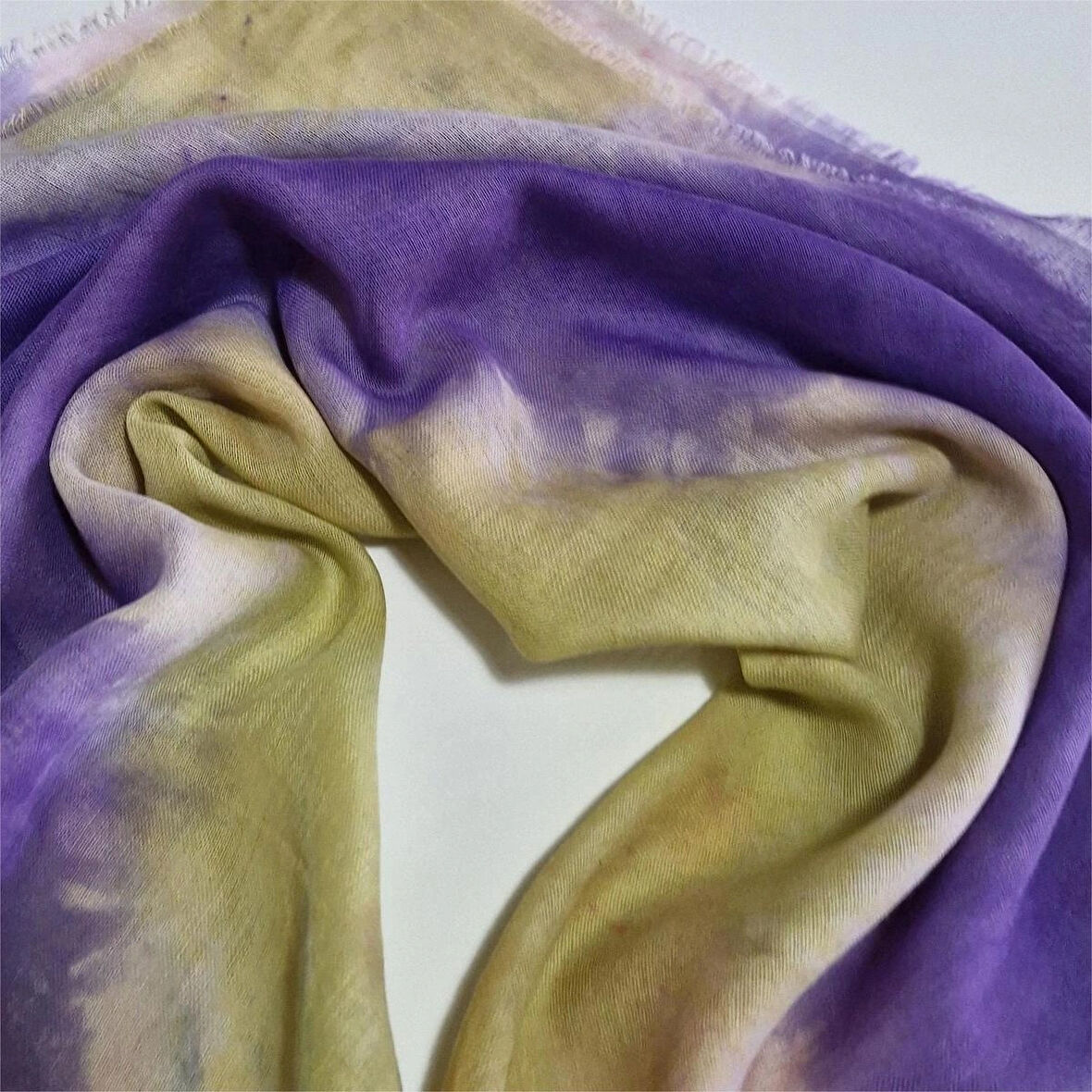 Kare Pamuklu Bandana, El Boyaması Batik Bandana, El Yapımı, Hediyelik, Moli Tasarım