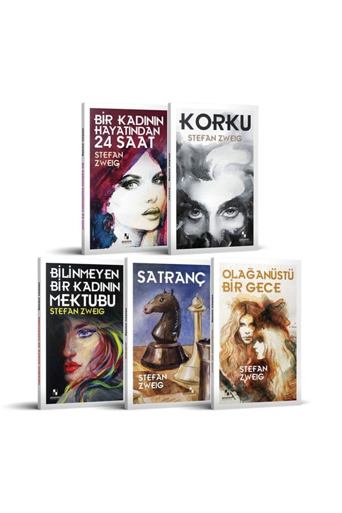 Stefan Zweig Seçme Eserleri - 5 Kitap