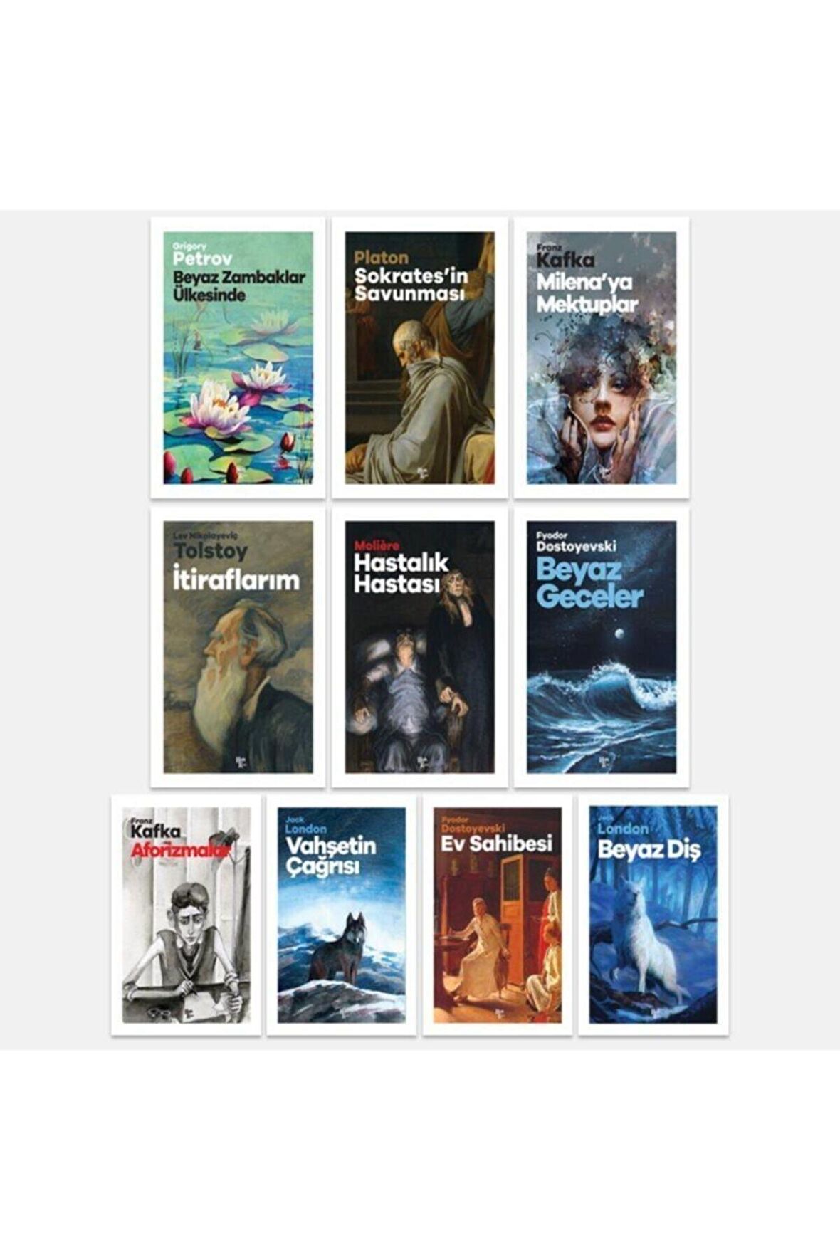 Çok Sevilen Dünya Klasikleri Seti - 10 Kitap