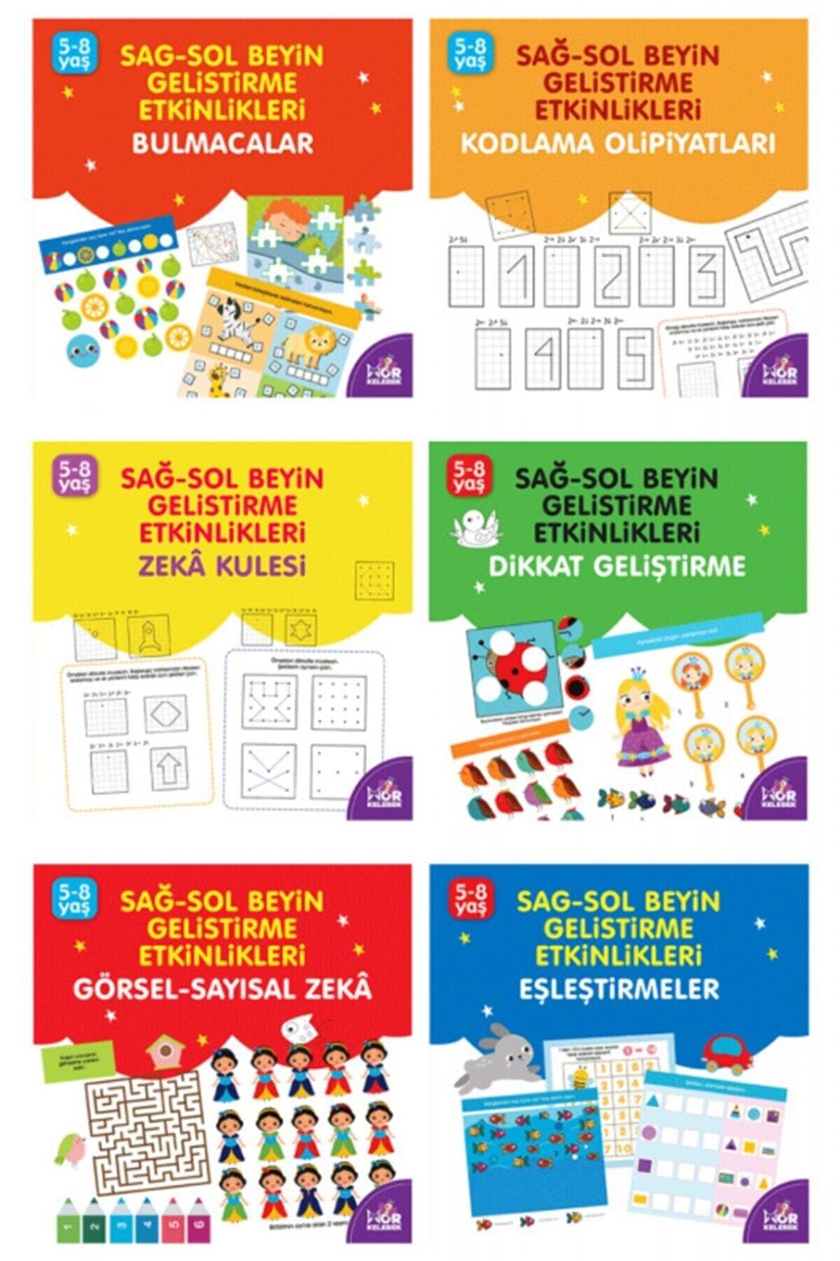 Sağ-Sol Beyin Geliştirme Etkinlikleri 5-8 Yaş