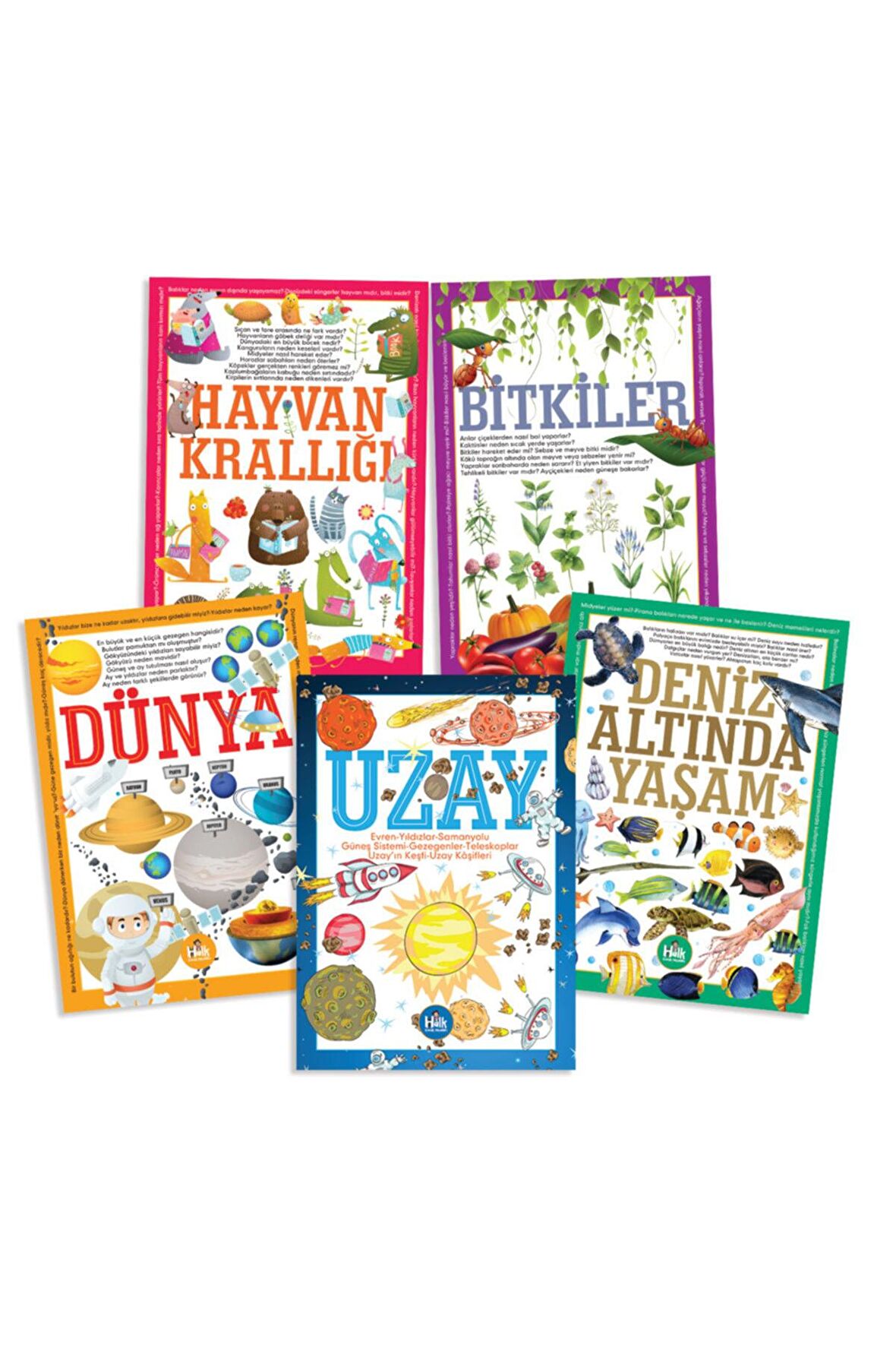 Yaşadığımız Dünya Kitap Seti (5 Kitap Takım)