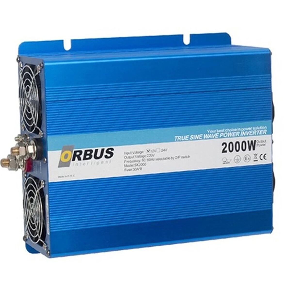 Orbus 12 V 2000 W Tam Sinüs İnverter