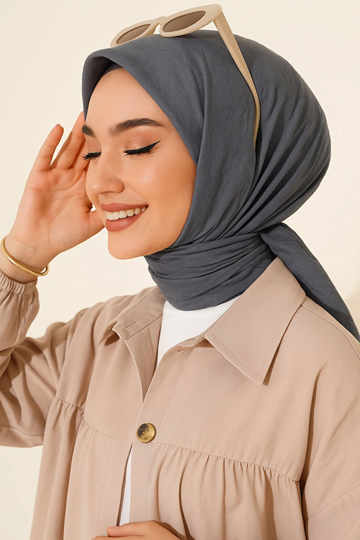 Akmoda Tesettür Giyim Bambu Kraş Şal