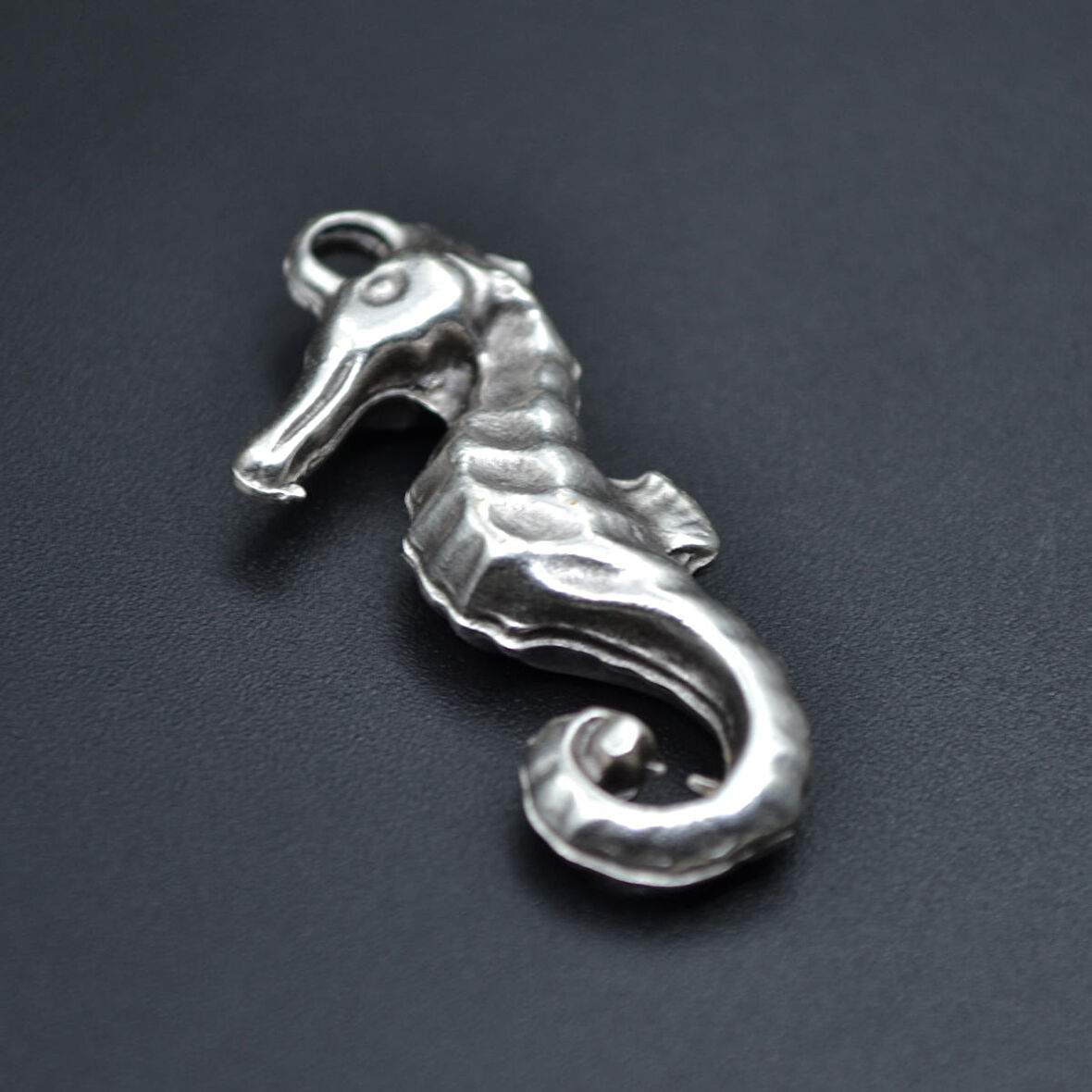 Denizatı Kolye Ucu - Antik Gümüş Kaplama - Kod:252