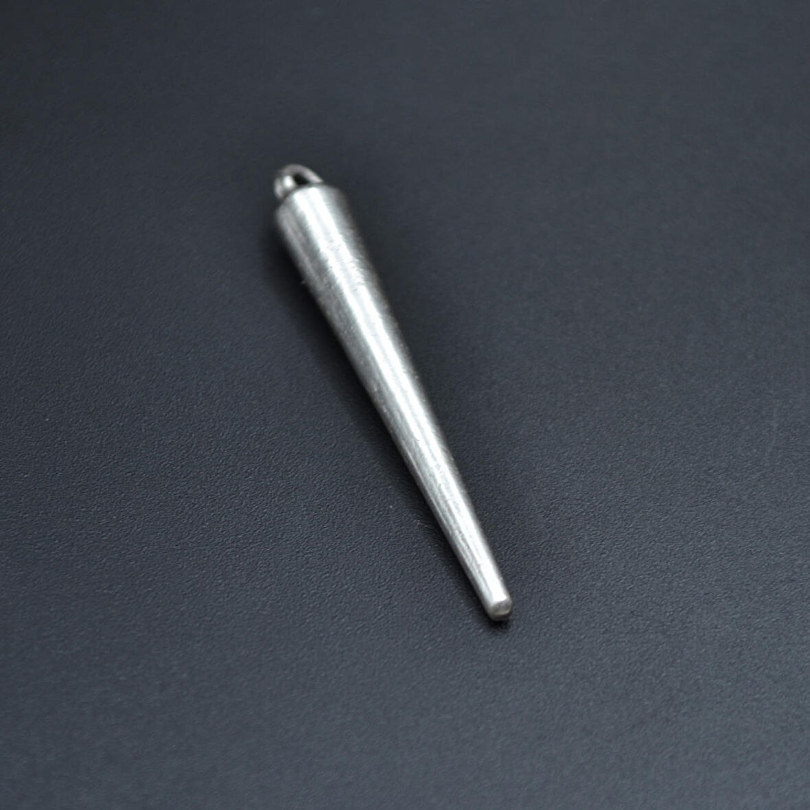 Çubuk Kolye Ucu - Antik Gümüş Kaplama - Kod:61