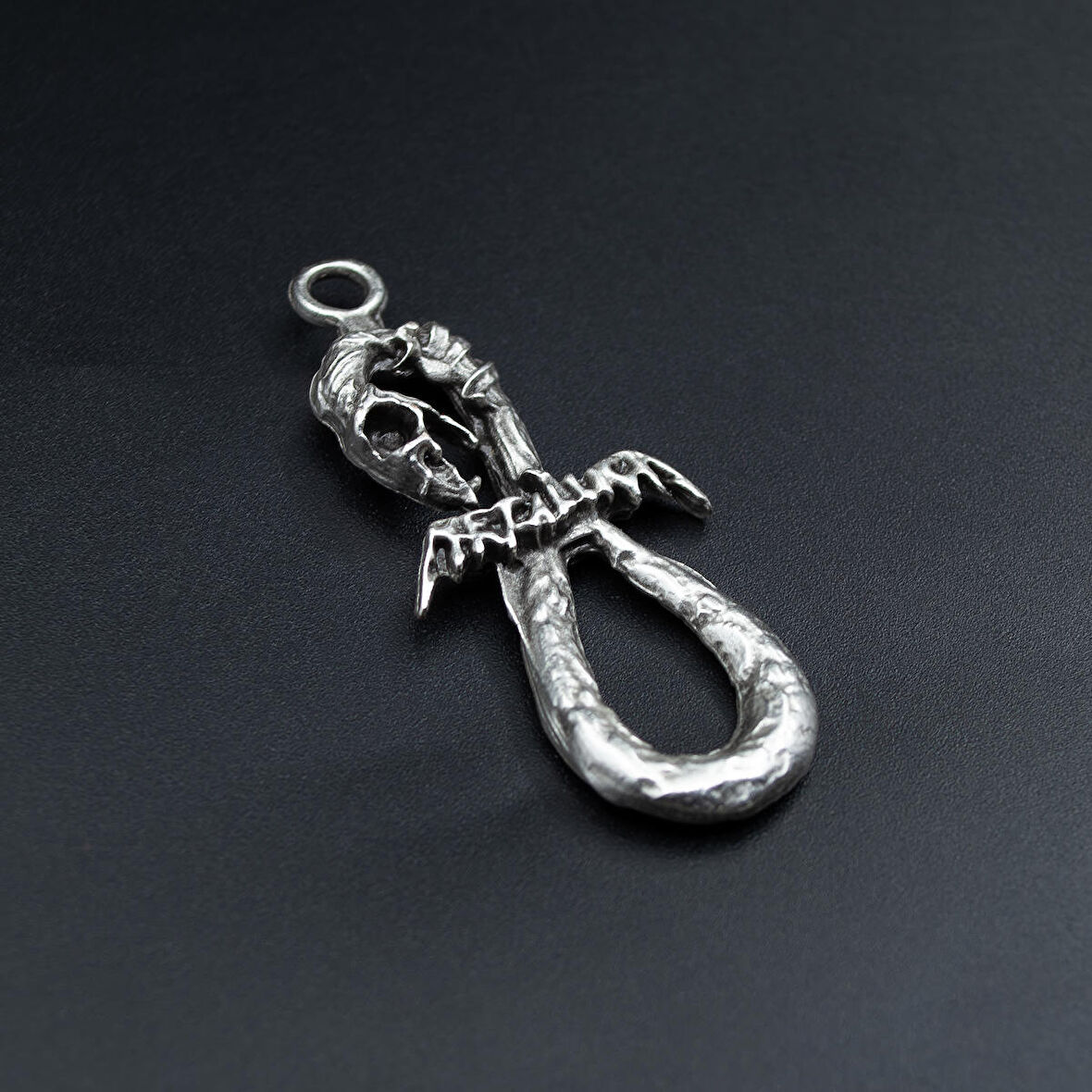 Metallica Kolye Ucu - Antik Gümüş Kaplama - Kod:305