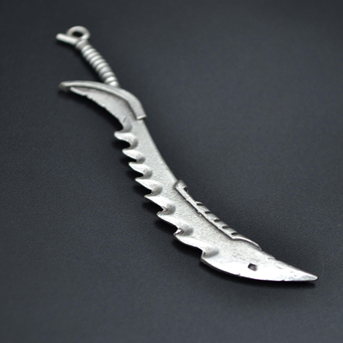 Kılıç Kolye Ucu - Antik Gümüş Kaplama - Kod:182