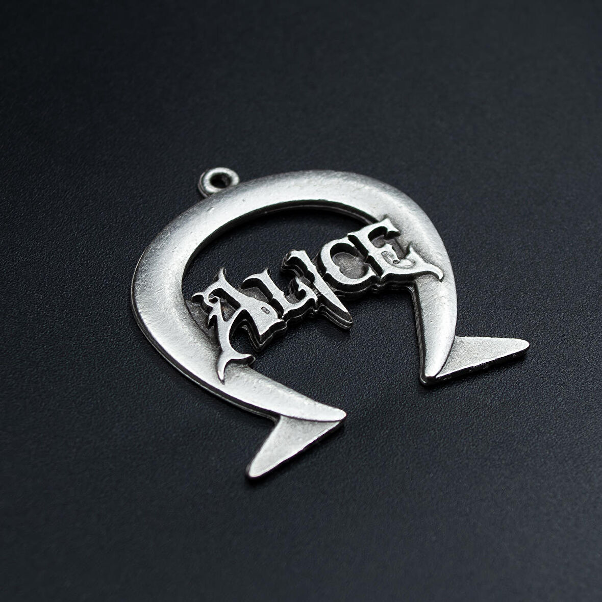 Alice Kolye Ucu - Antik Gümüş Kaplama - Kod:301