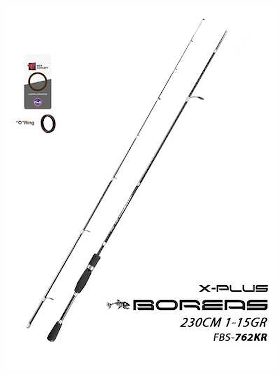 Fujin Boreas 230cm 1-15gr LRF Kamışı FBS-762KR