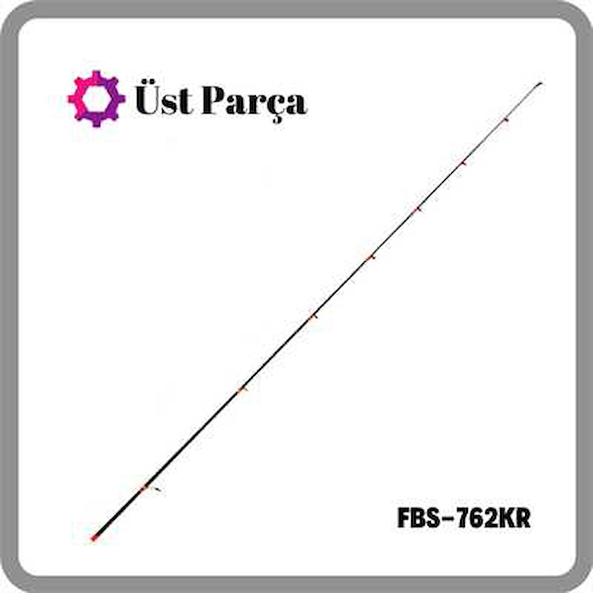 Fujin Boreas 230cm 1-15gr Orange Üst Parça