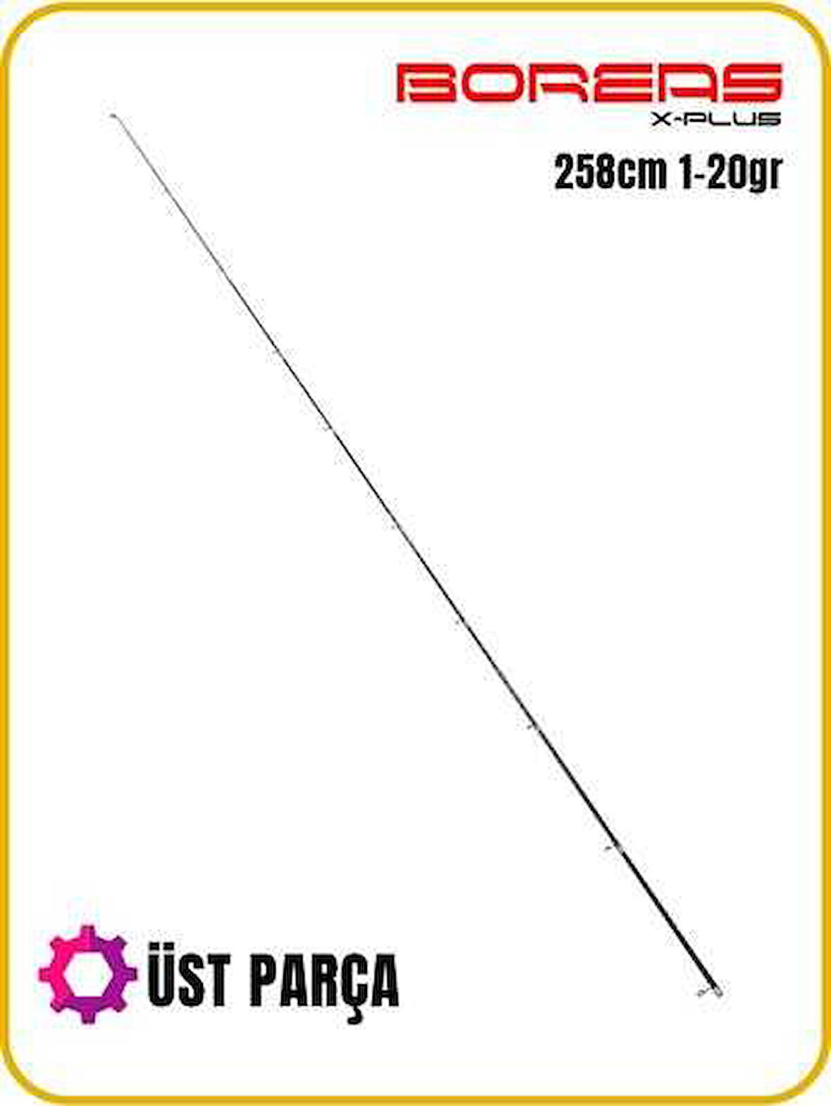 Fujin Boreas 258cm 1-20gr Üst Parça