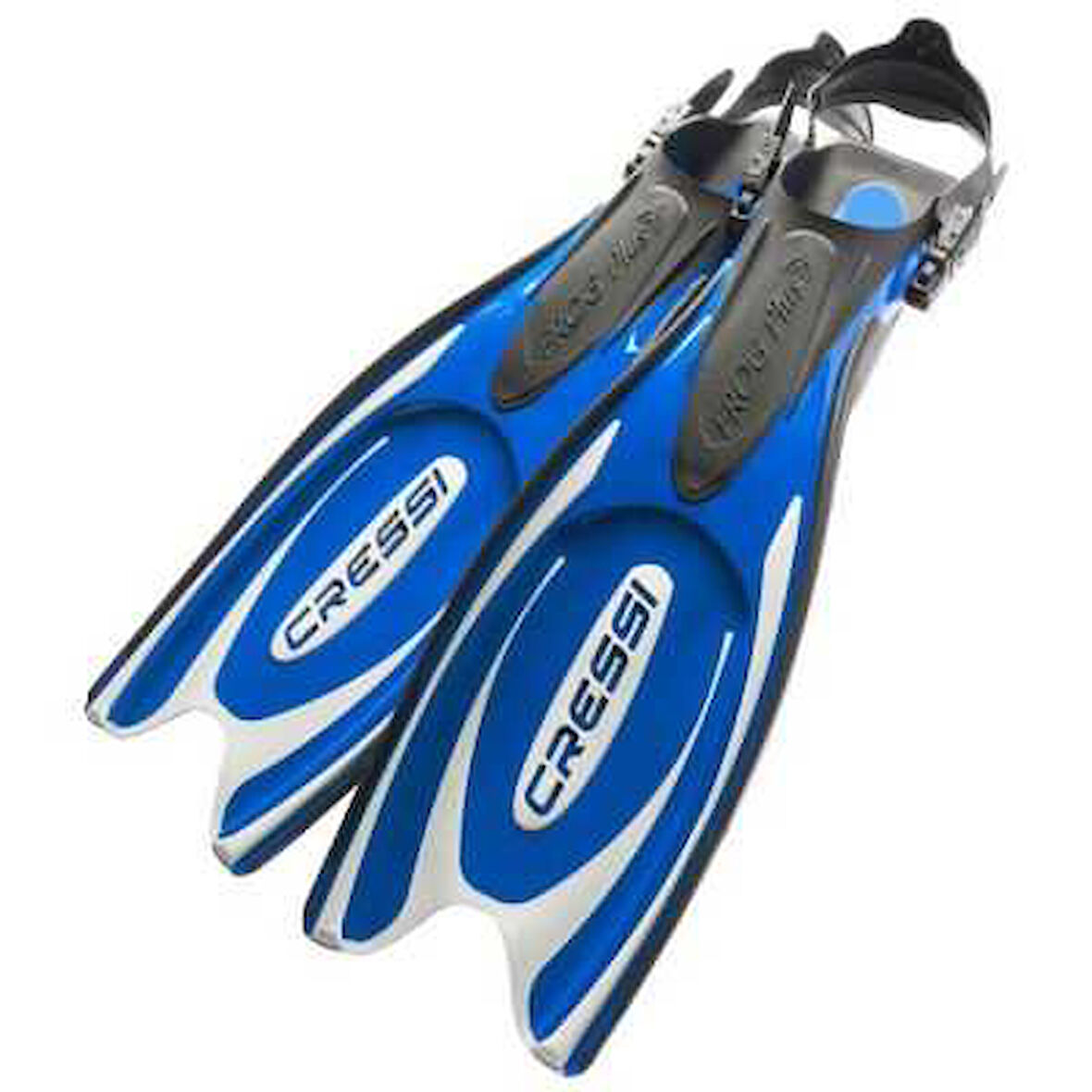 Cressi Frog Plus Dalış Paleti Blue-Silver 41-44