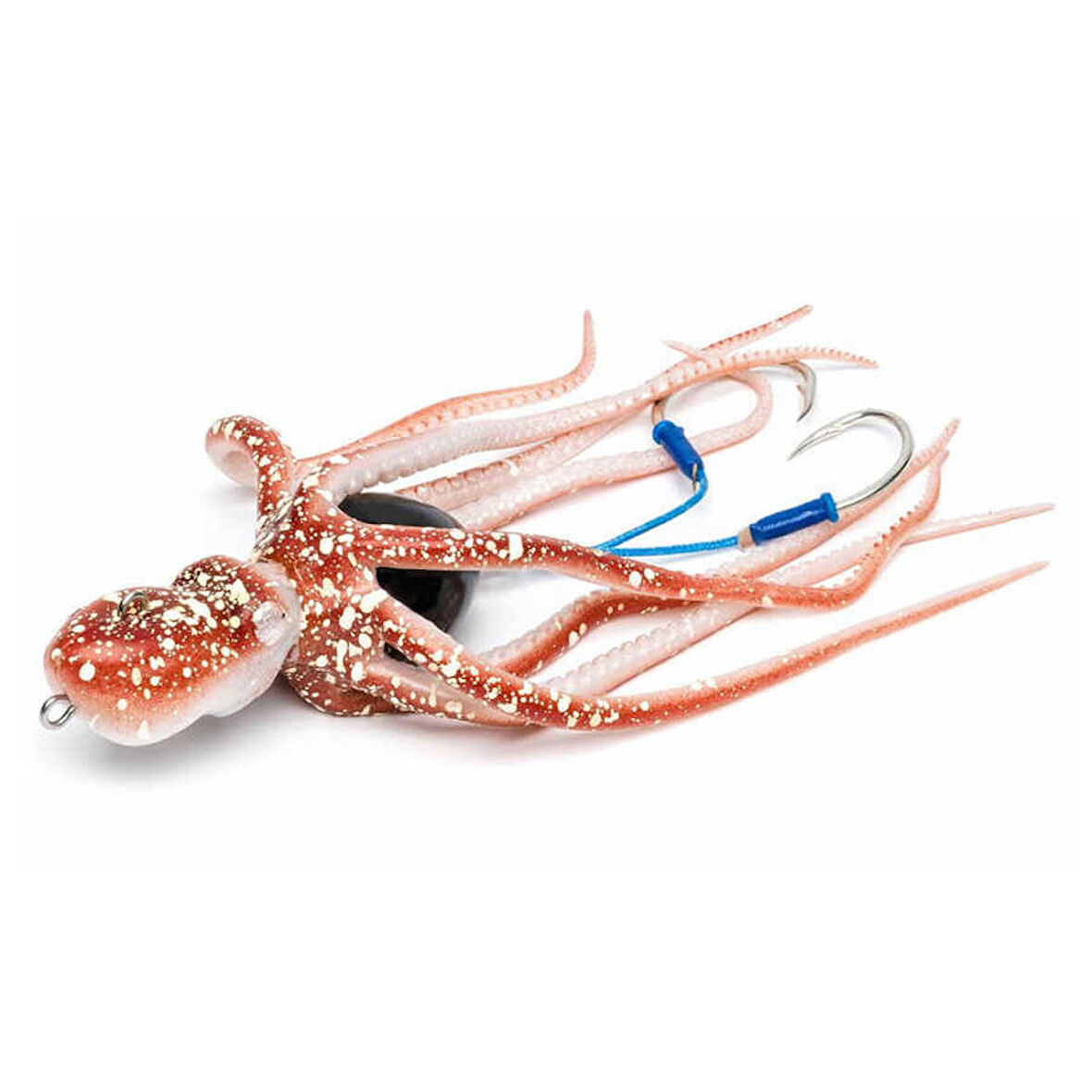 Mustad Inkvader Octopus Jig Sahte Yem RED - RED-120GR