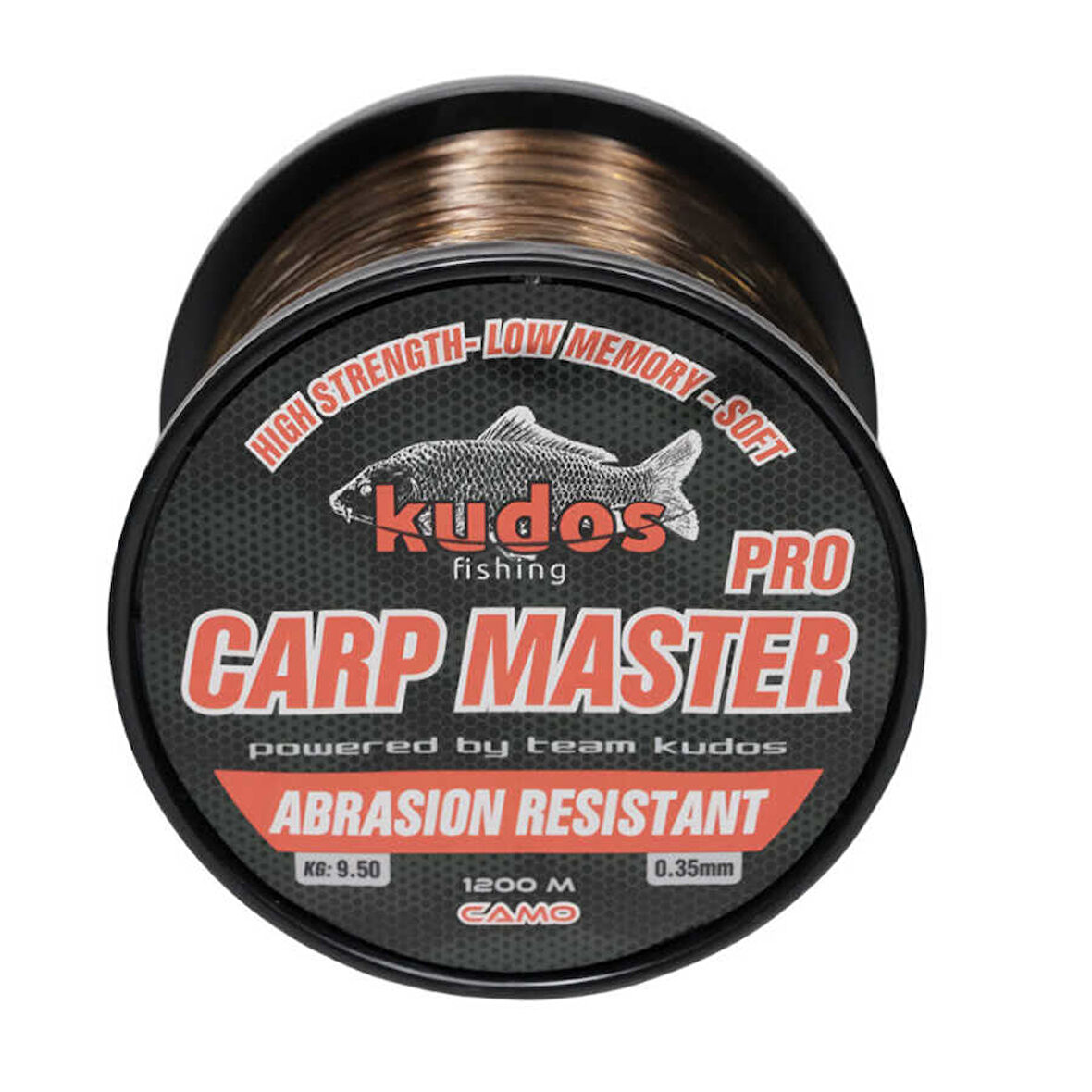 Kudos Carp Master 1200m 0.35 Kamuflaj Misina Standart-0,40mm