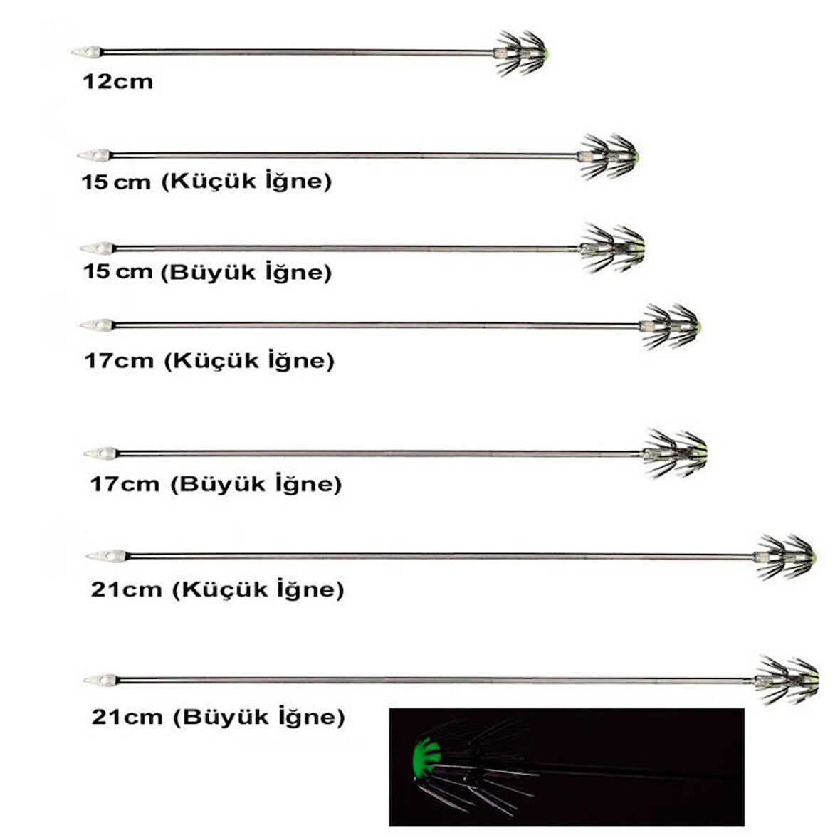 Ryuji Kalamar İğnesi Tel Standart-21CM (BÜYÜK İĞNE)