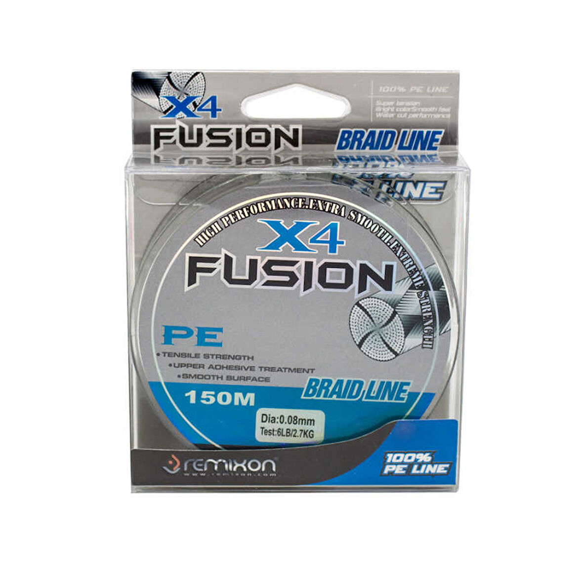 Remixon Fusion X4 150m İp Misina Standart-0,22