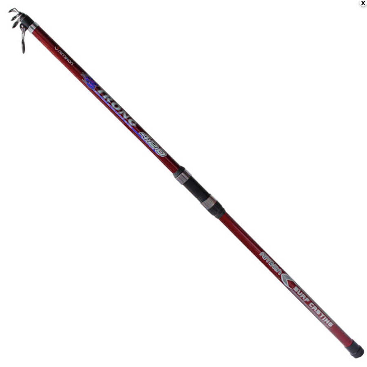 Remixon Strong 3.90m 100-250gr Red Tele Surf Kamış Standart-Standart
