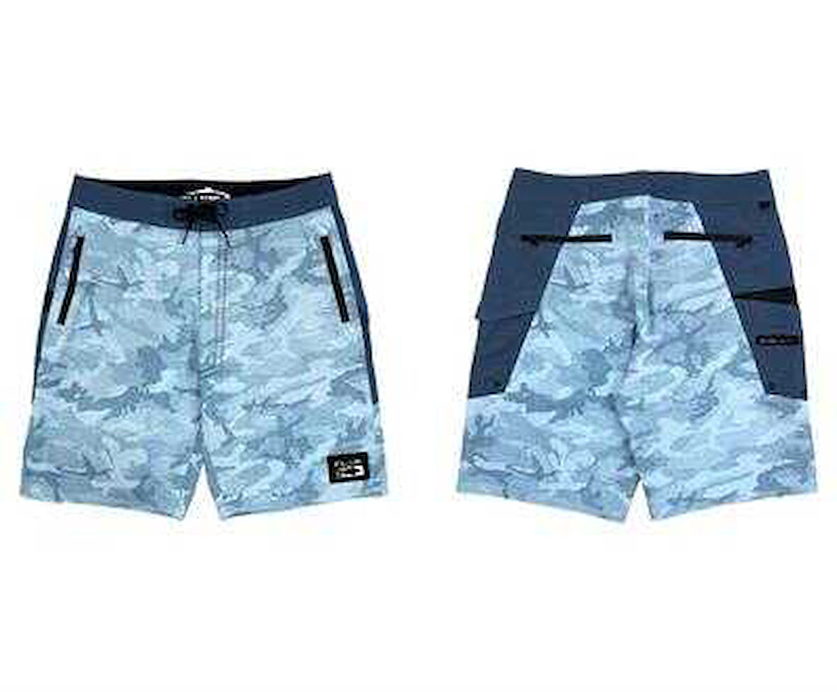 Fujin Performance Short Camo Indigo Large