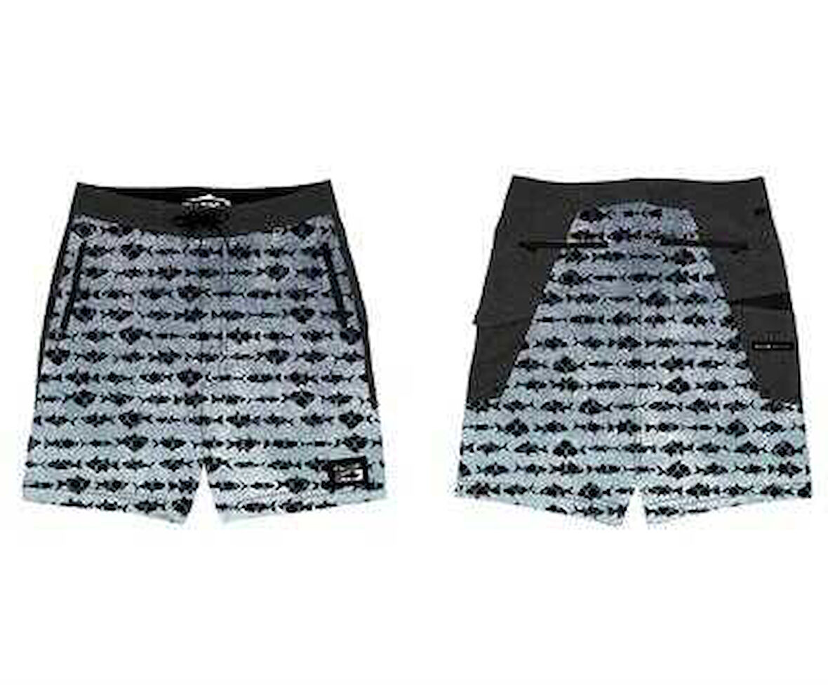 Fujin Performance Short Aqua Blue Fish Medium