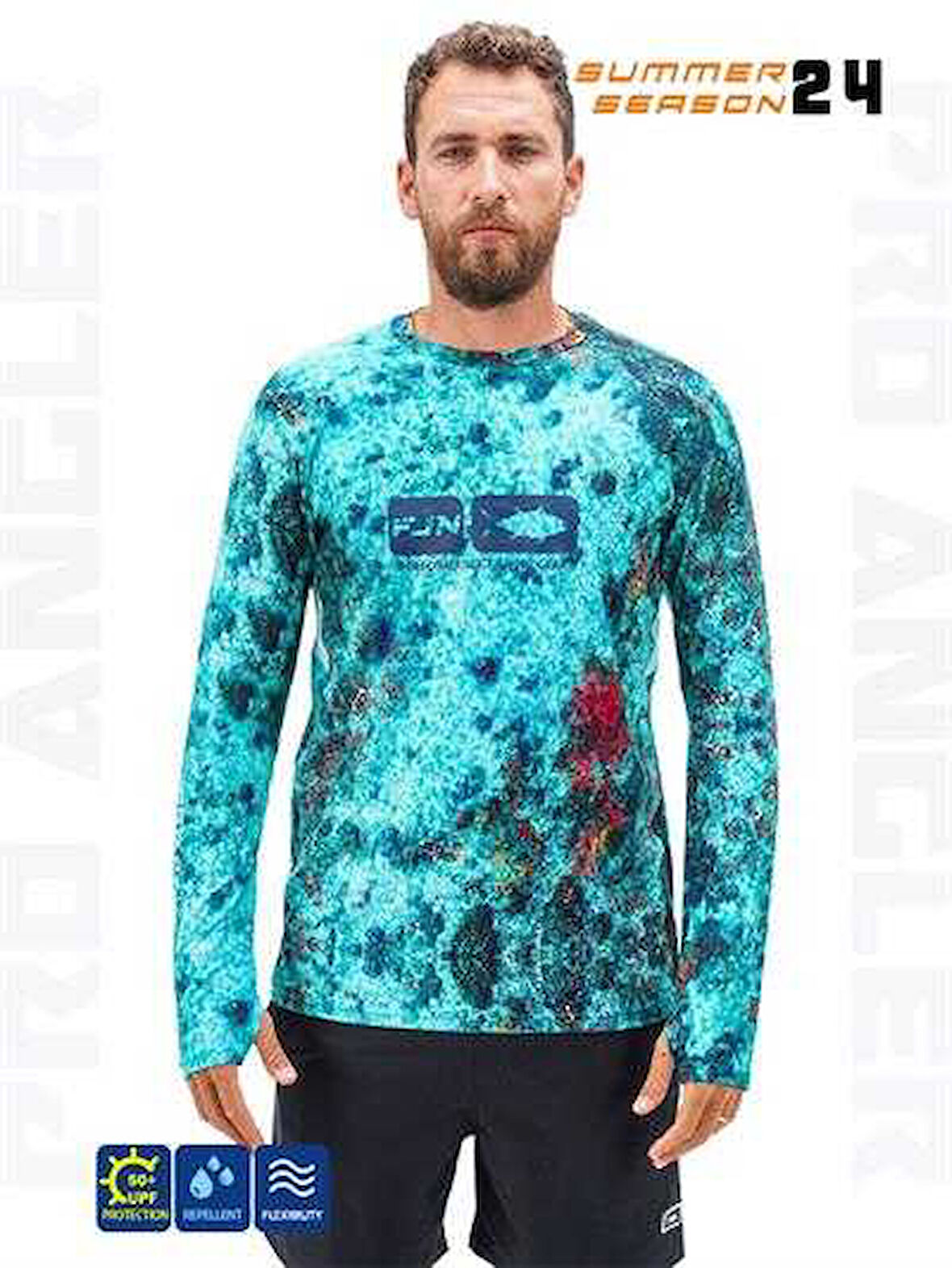 Fujin Pro Angler S24 T-Shirt Reef Small (S)