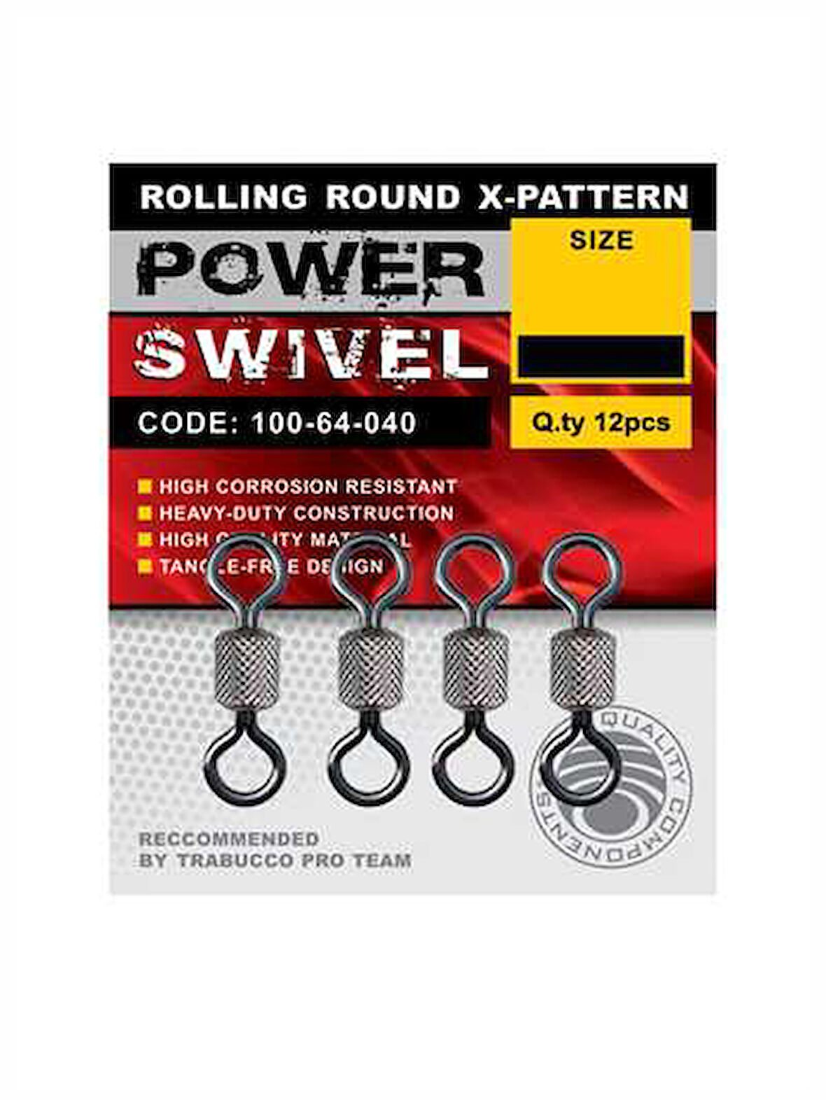 Trabucco Rolling Round X-P Swivel Fırdöndü 22 no