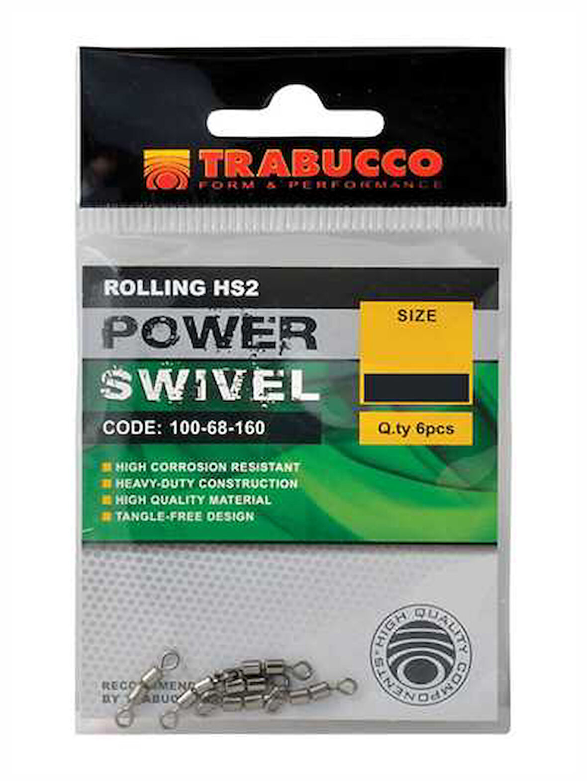Trabucco HS2 Rolling Swivel Fırdöndü 20 no