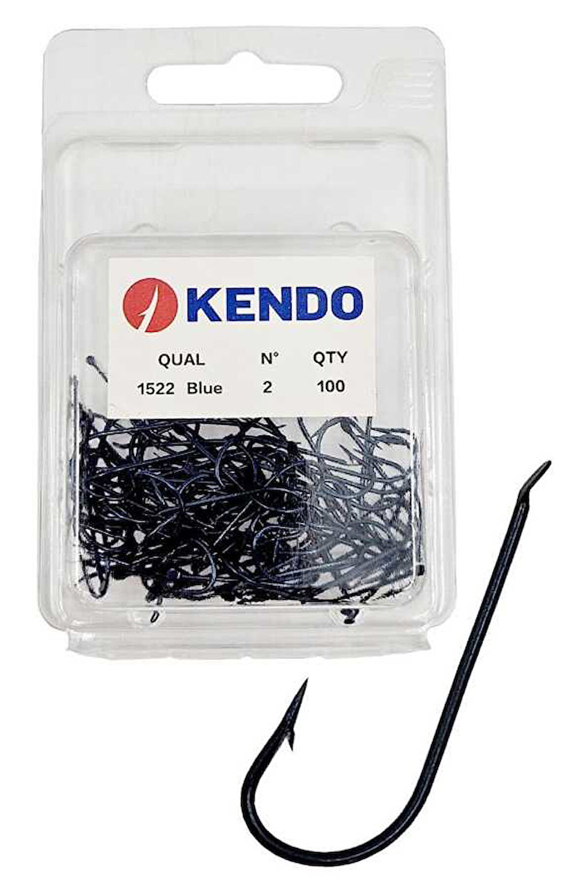 Kendo (1522)  100 Adet 5/9 Siyah Çapraz Kutu İğne 5 Numara