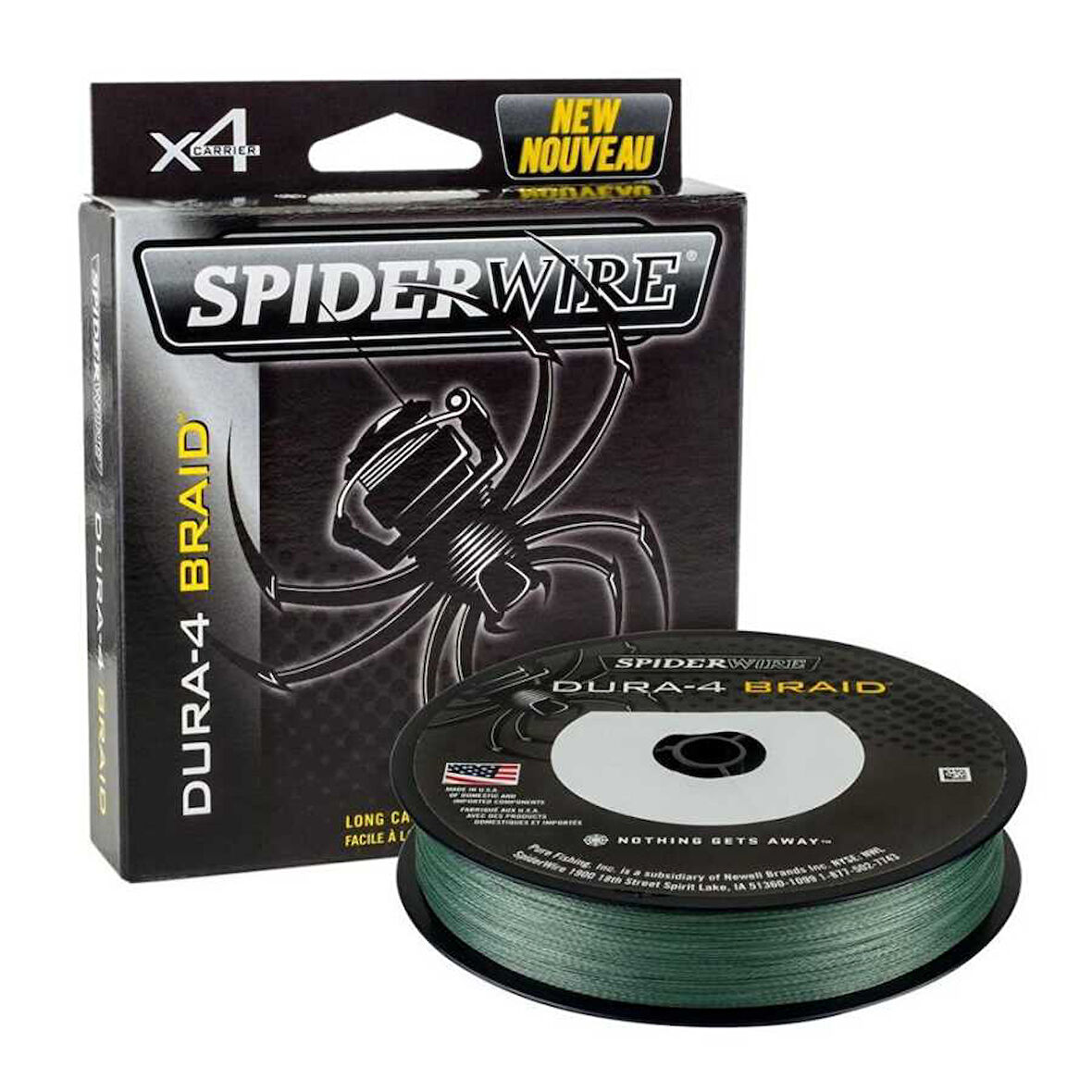 Spider Wire Dura 4 300m Moss Green Örgü İp 0.20mm