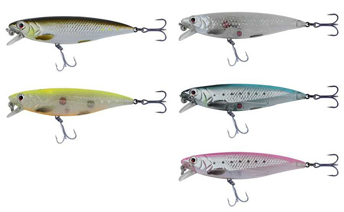 Savage gear 3D Twitch Minnow 8cm 10g Sahte Balık 06-Pink Flash