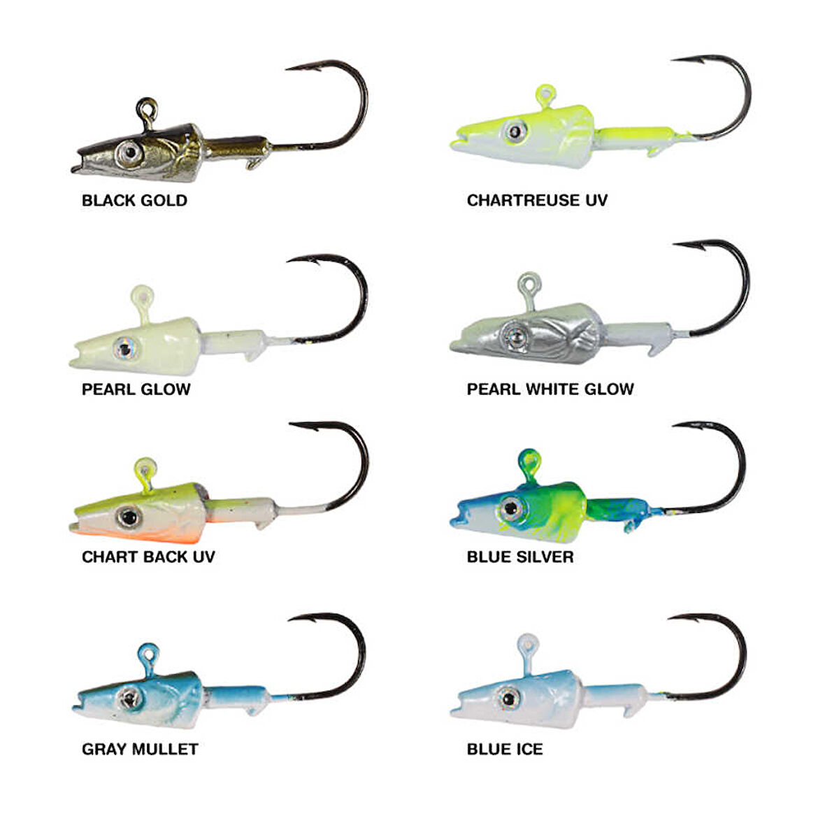 RYUJI SNAKE SHAD JIG HEAD,7GR (3 AD) BLUE ICE-Standart