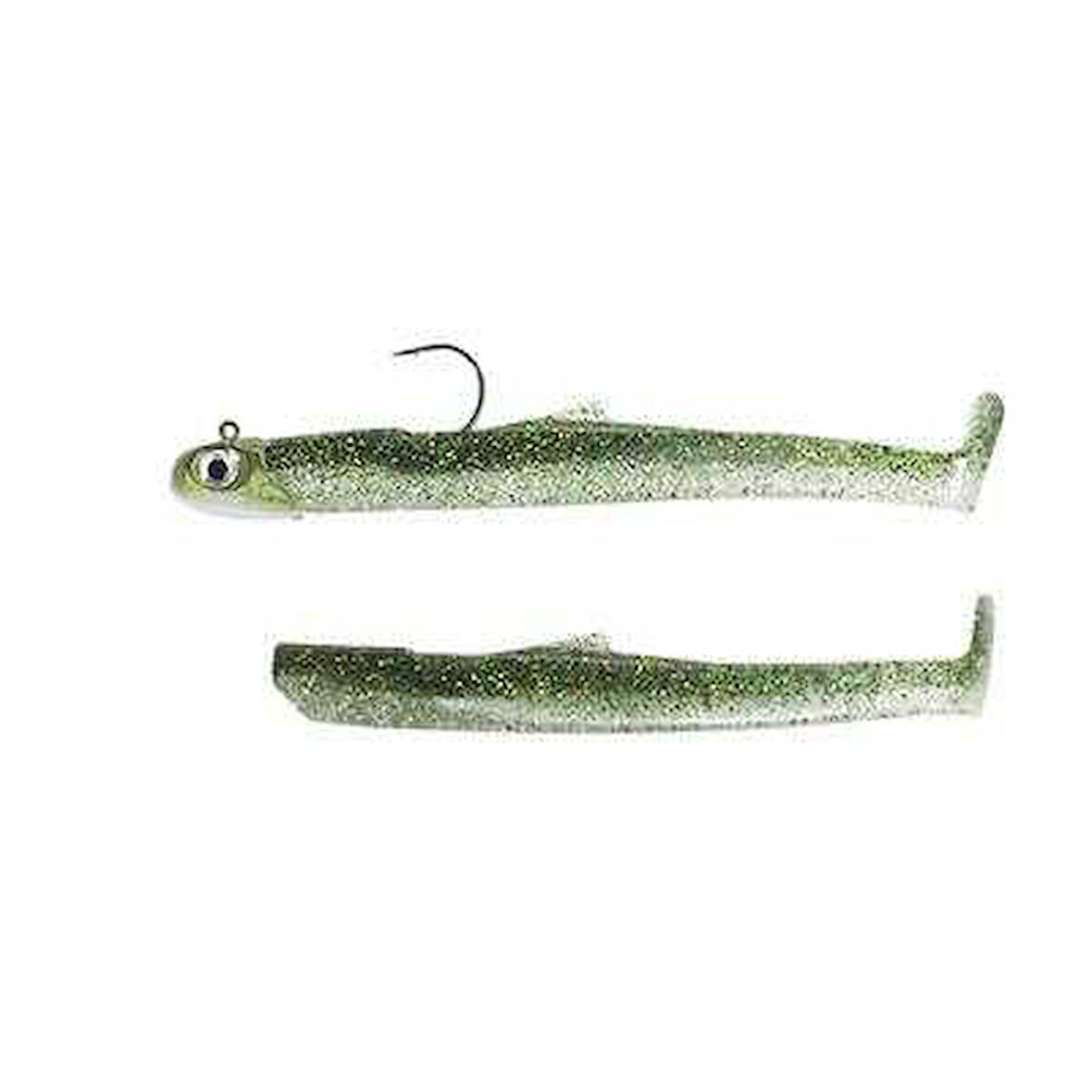 Fiiish Mud Digger MD90 / MD7003 Combo 10gr Ghost Minnow Silikon Yem