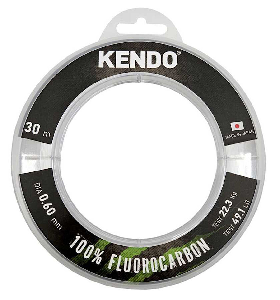 Kendo 100% Fluorocarbon White 30m Misina 0.70mm