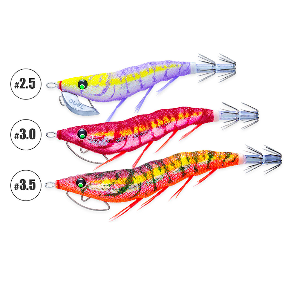 Duel Ez Q Cast Kuwase Rattle Kalamar Zokası A1772 - 14G - 3.0-CRS