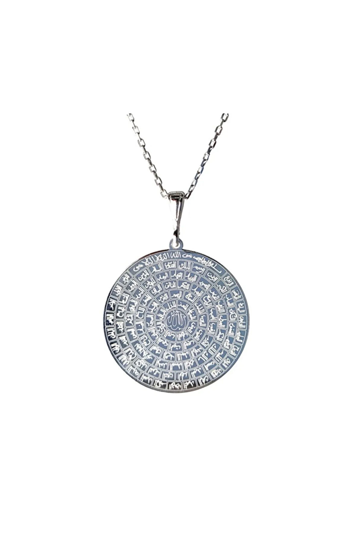 Esmaül Hüsna Kadın Gümüş Kolye