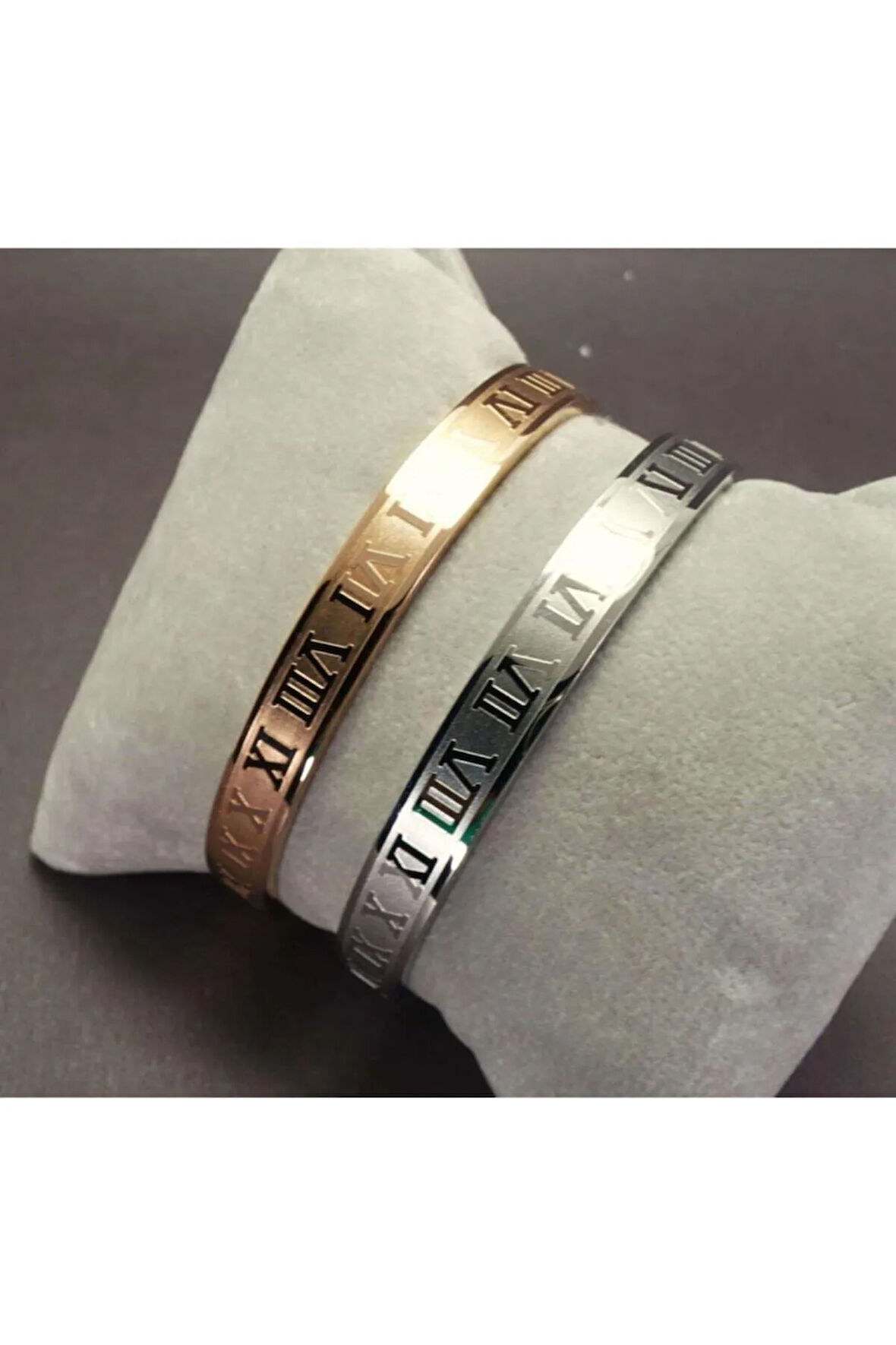 Kadın Ottoman Kelepçe Modeli  Çelik Bileklik Bilezik