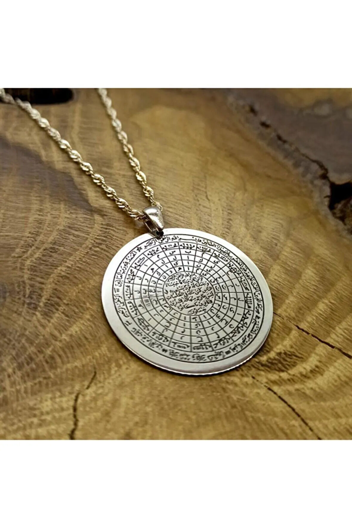 Cennet-ül Esma Kadın Gümüş Kolye Gklgmsceesm