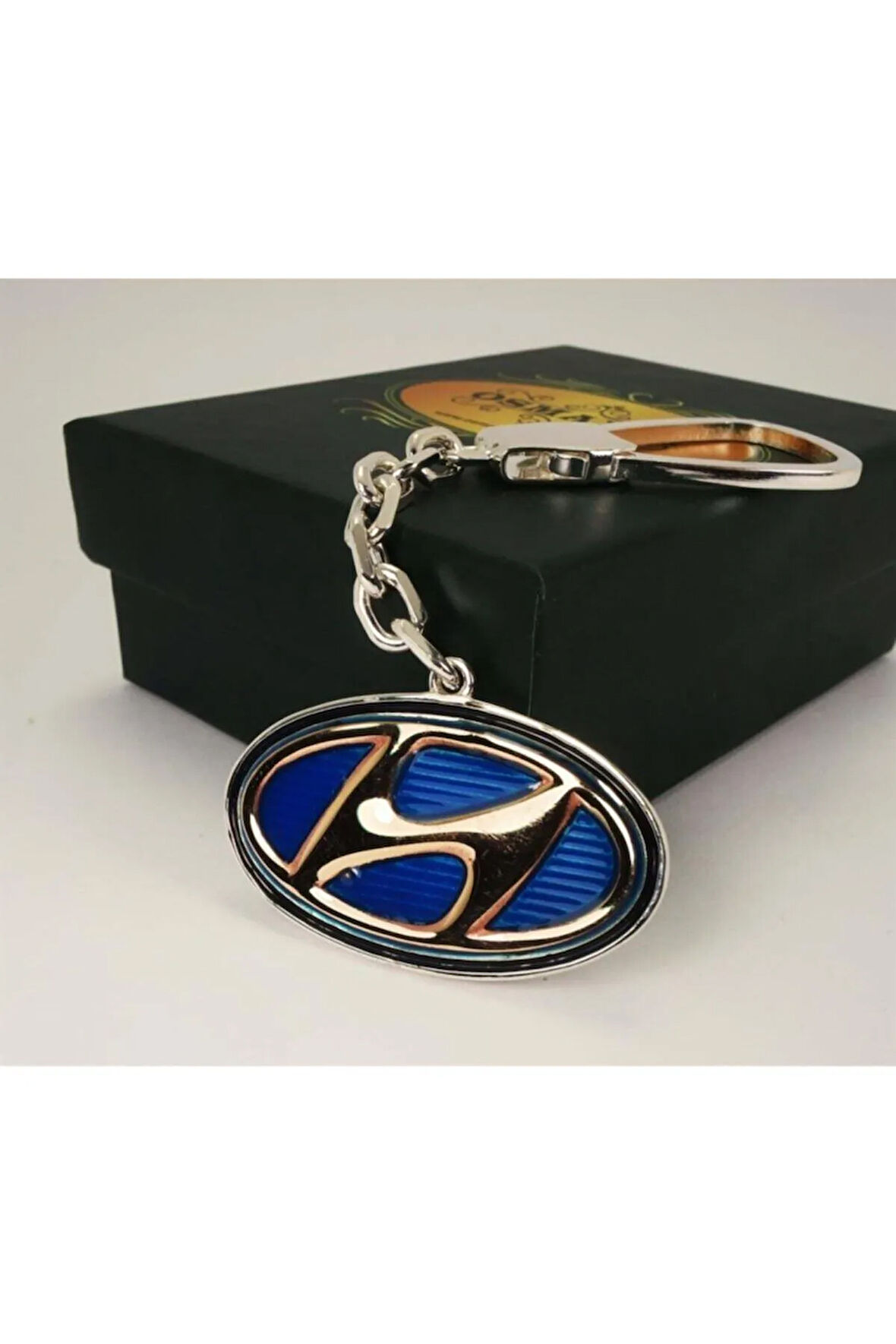 Gümüş Hyundai Anahtarlık