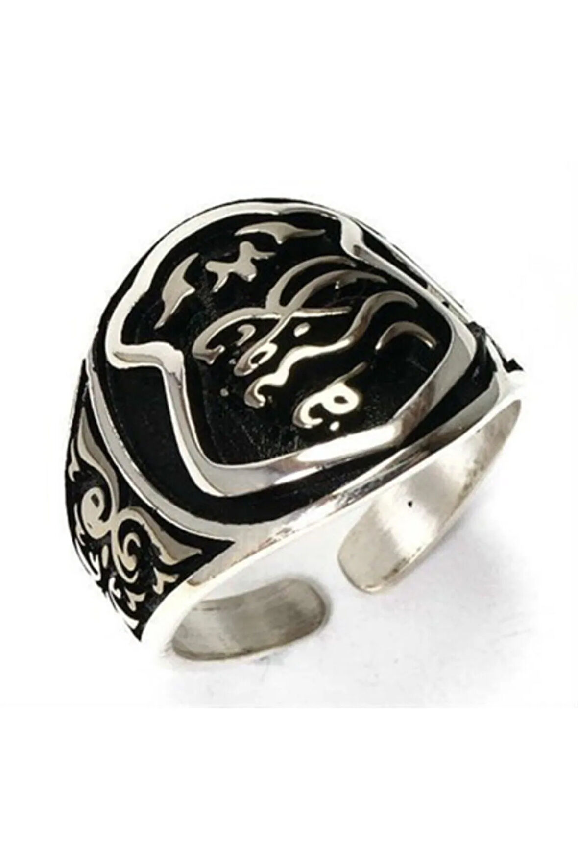 Nalı Şerif Gümüş Erkek Yüzük Her Parmağa Uyar!!