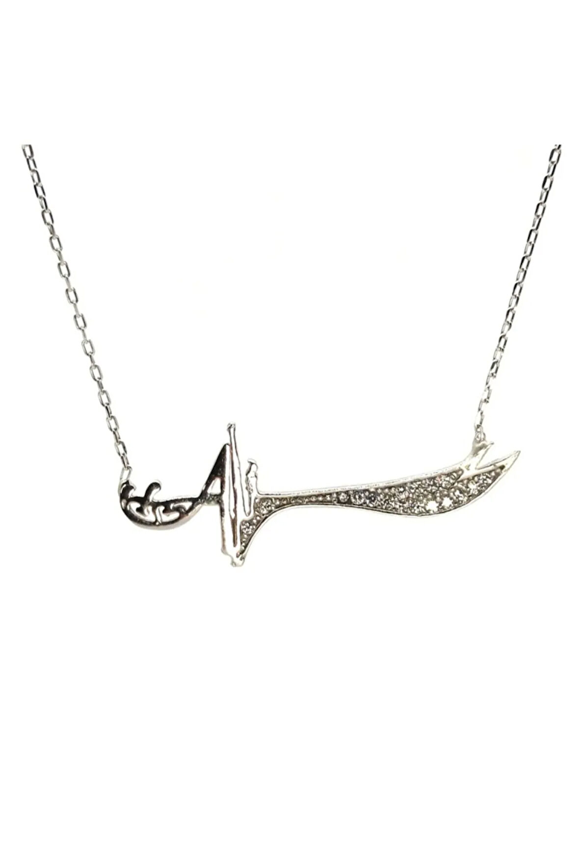 Zülfikar Kadın Gümüş Kolye Zincir