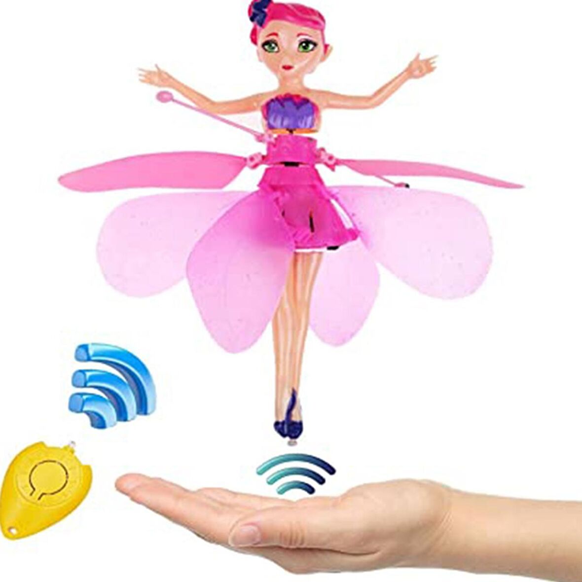 Uçan Peri Hareket Sensörlü Flying Fairy Elsa Oyuncak Drone Prenses