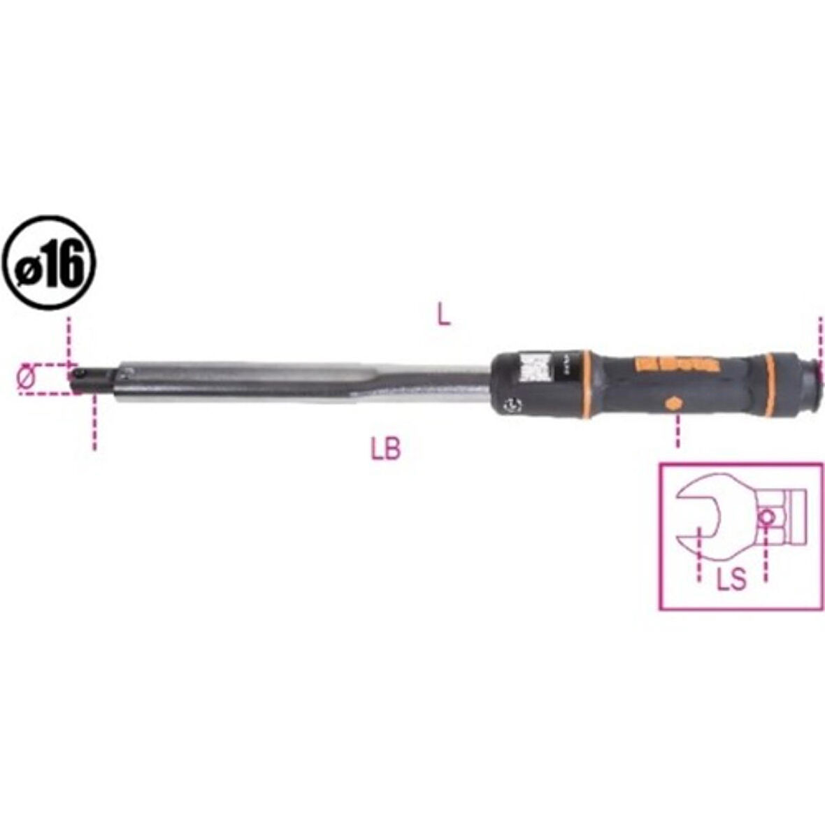 Beta 668N/10 Tork Anahtarı 20-100 Nm