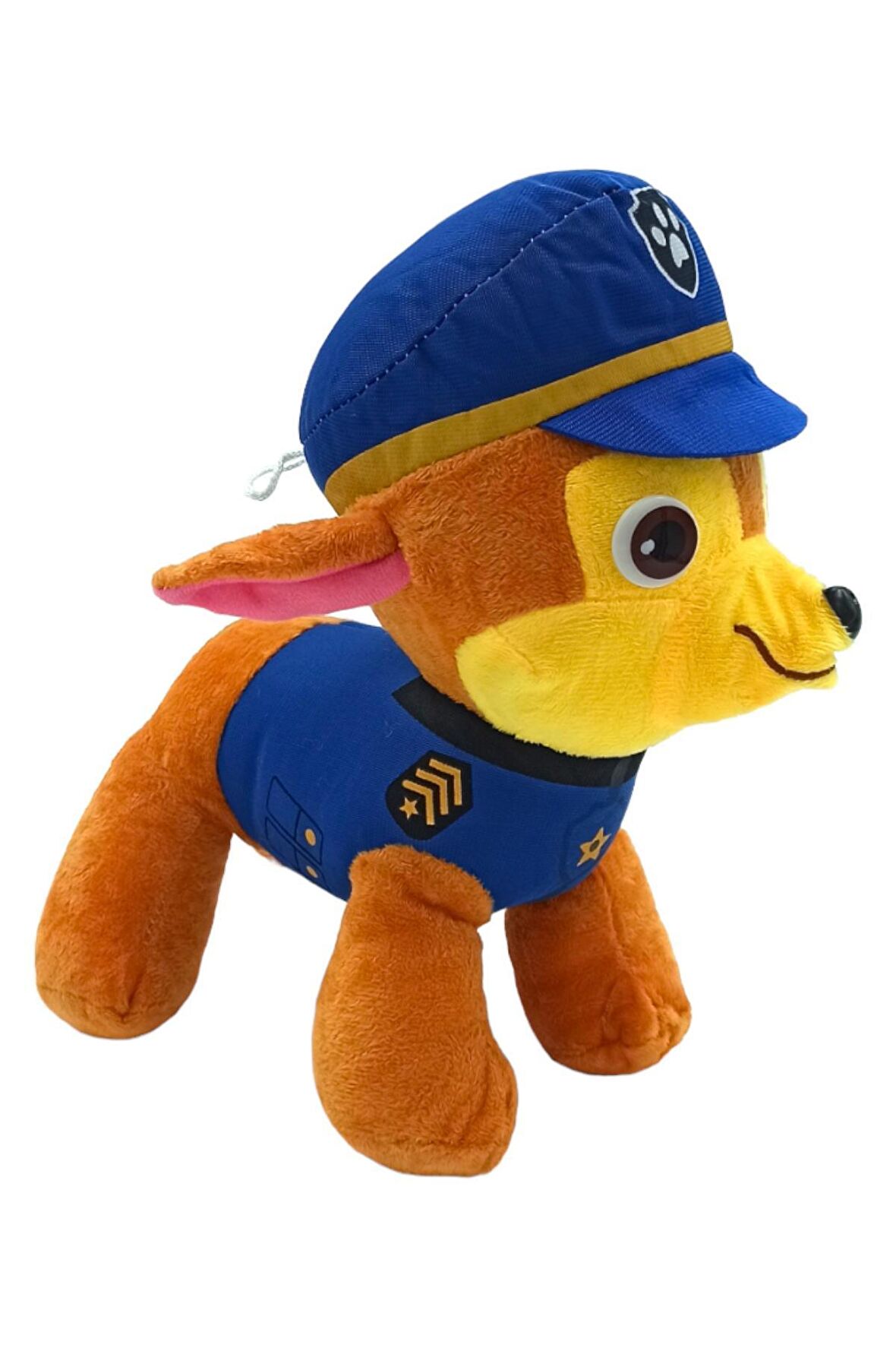 Peluş Chase Paw Patrol Karakterlerinden Oyuncak Peluş Chase 25cm.