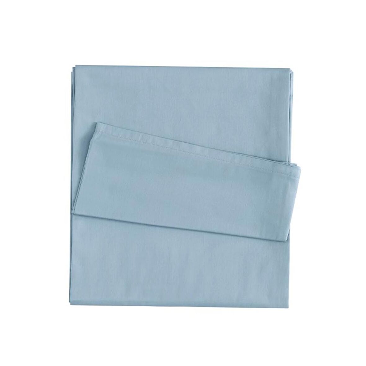 Linens Mix&Match Pamuk Saten Çift Kişilik Çarşaf Mavi