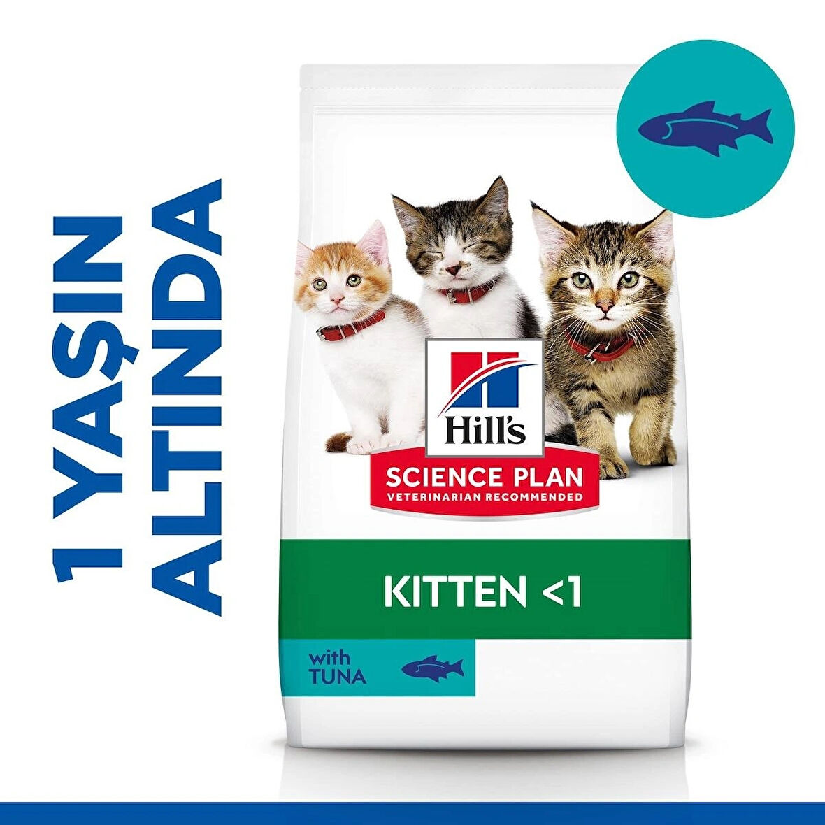 Hill's SCIENCE PLAN Ton Balıklı Yavru Kedi Maması 1,5 Kg x 2 Adet