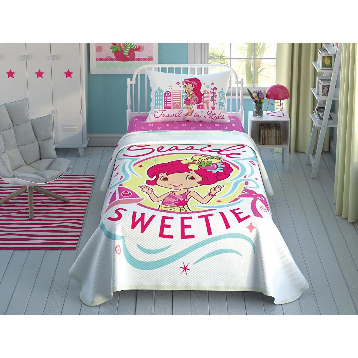 Taç Strawberry Seaside Pamuk Lisanslı Pike Takımı