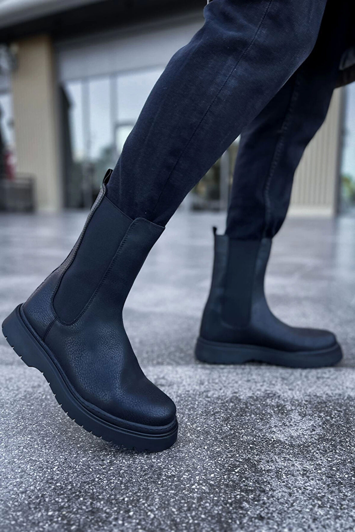 TB223 CST Alaska Erkek Bot SIYAH