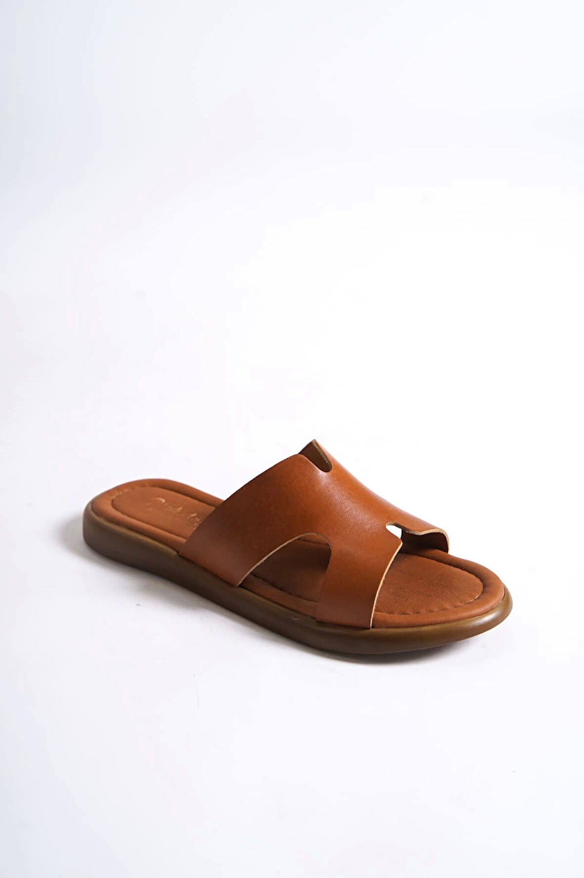 Kadın Hakiki Deri Günlük Taba Yazlık Sandalet