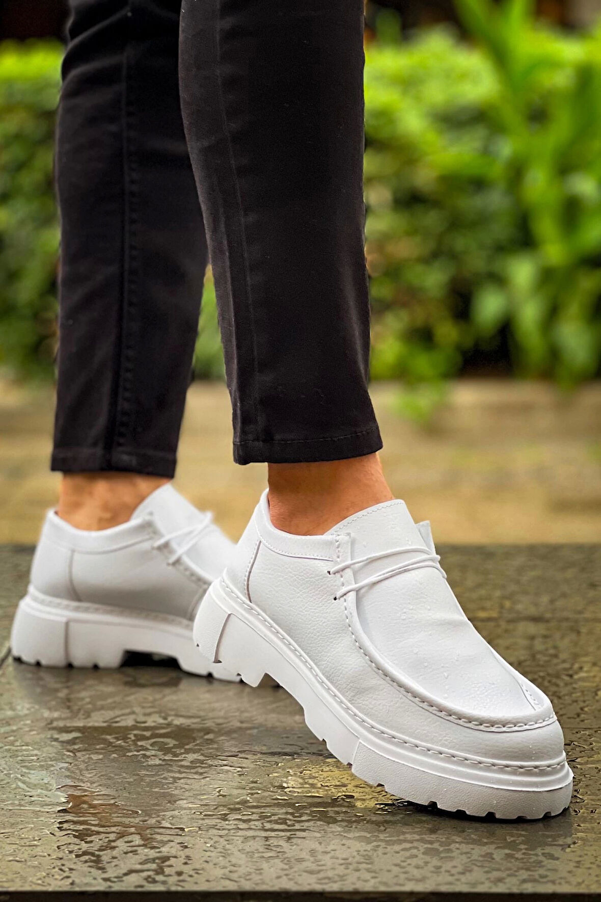 TB2404 CBT Castle Erkek Ayakkabı BEYAZ