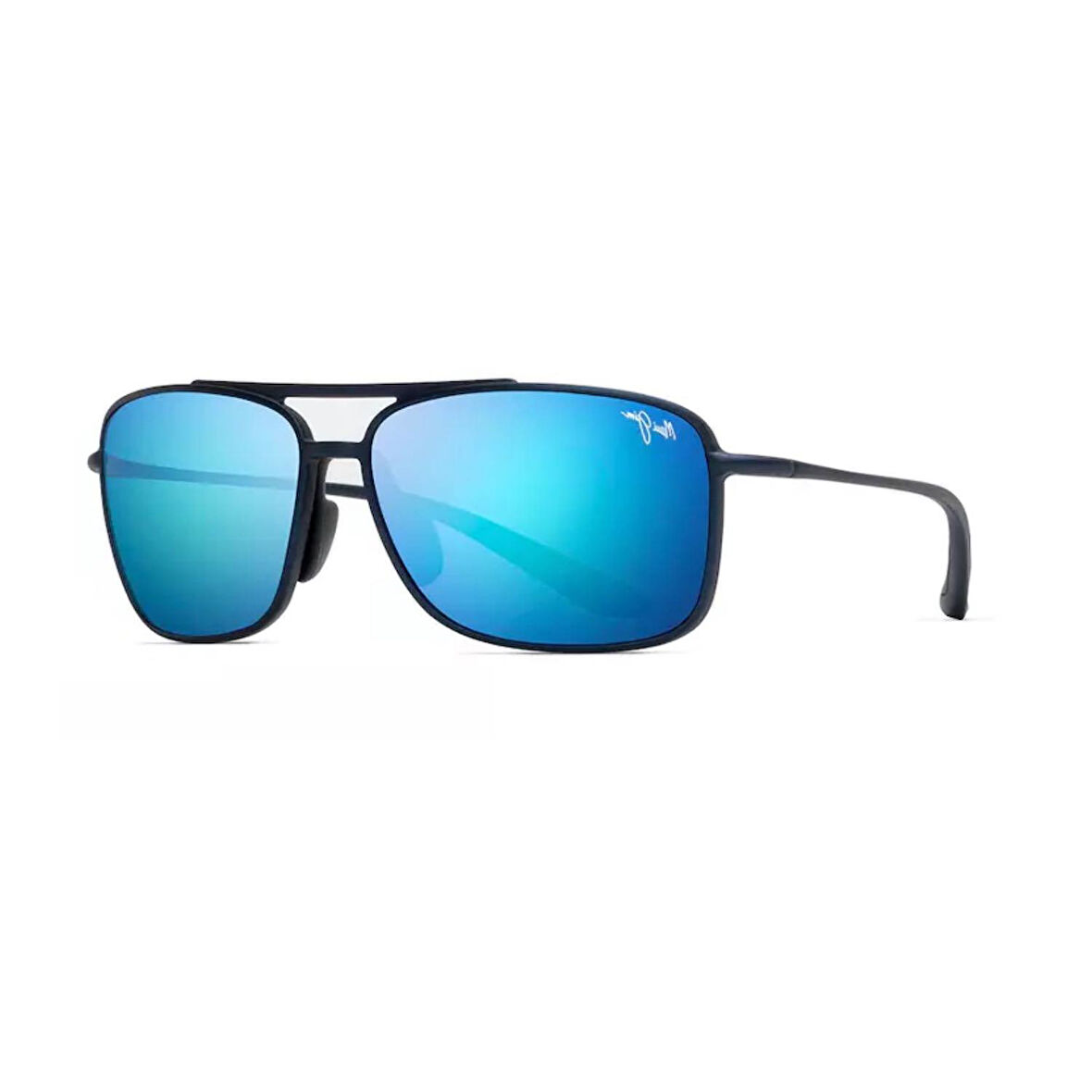 Maui Jim MJ 0437S 003 03M 62 Polarize Kadın Pilot Siyah Kemik Güneş Gözlüğü 