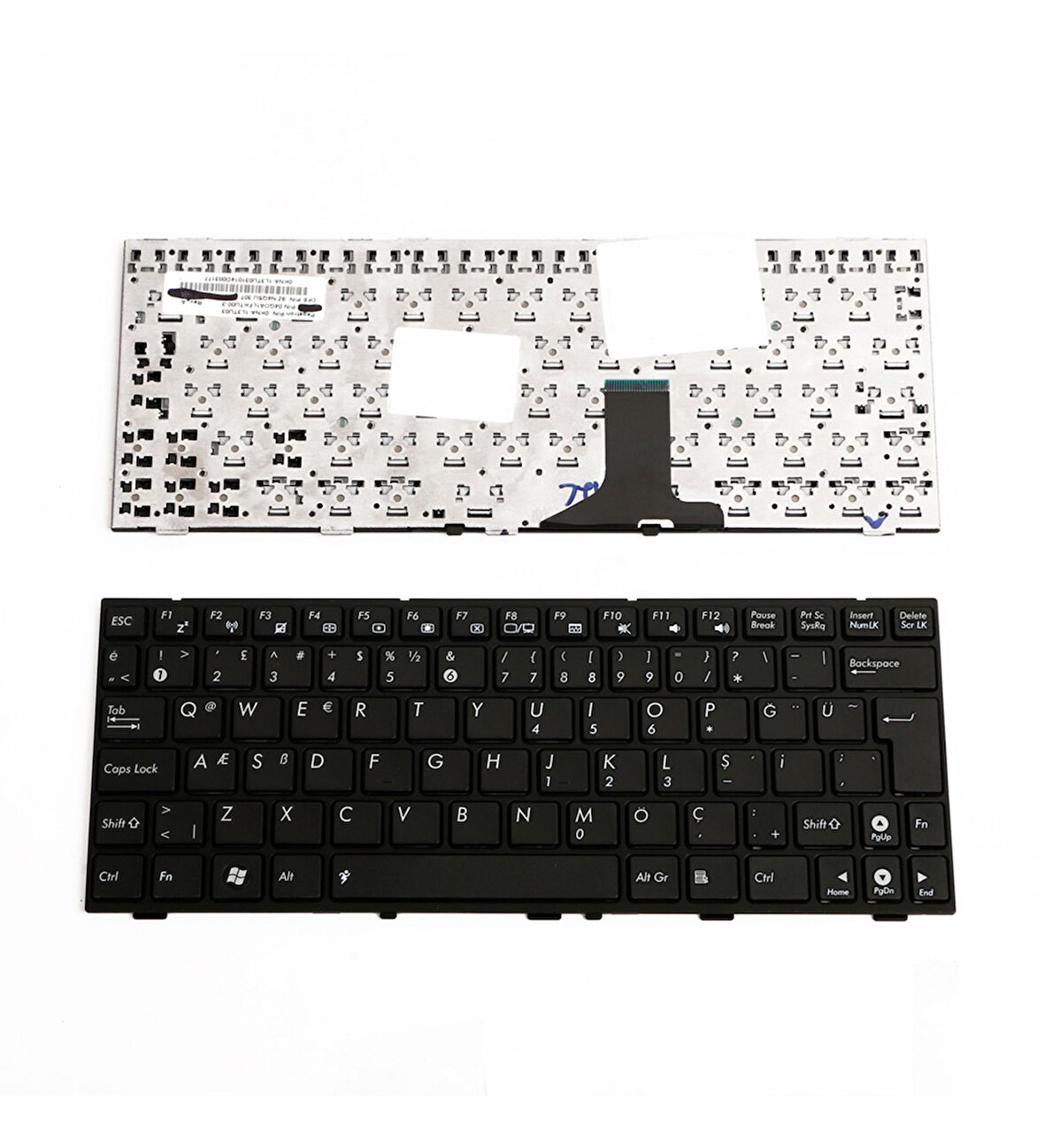 Asus Eee Pc 1001 Klavye Siyah Türkçe